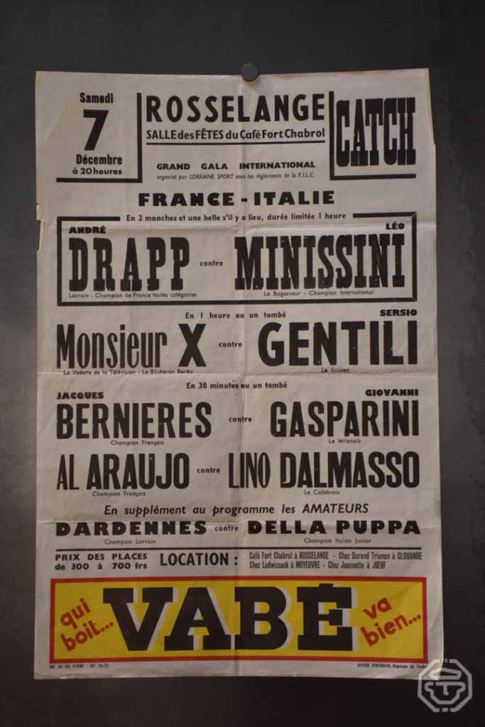 ANCIENNE AUTHENTIQUE AFFICHE Ricard De 1959 Publicité Football EUR 25,00 - FR