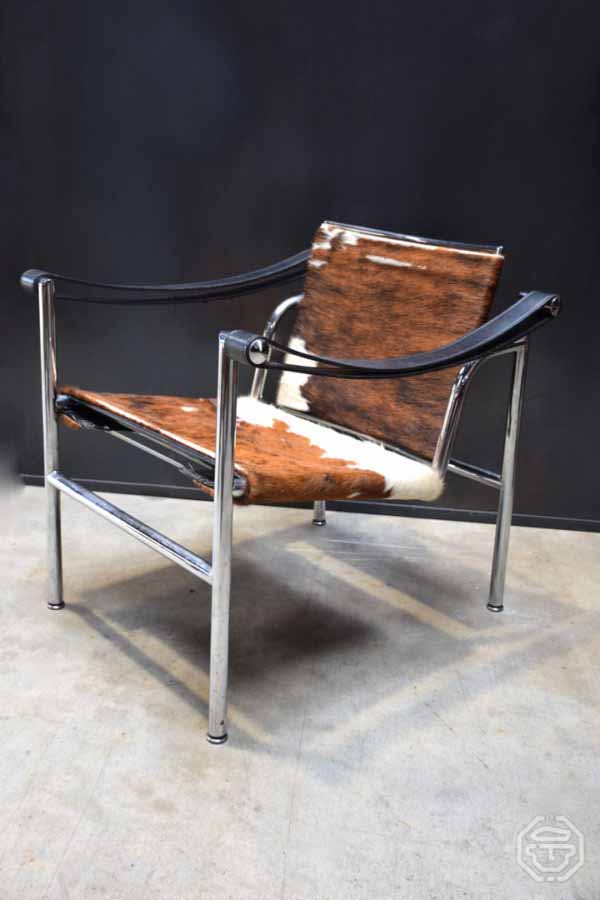 Fauteuil LC1 de Le Corbusier et Charlotte Perriand Cassina 1976