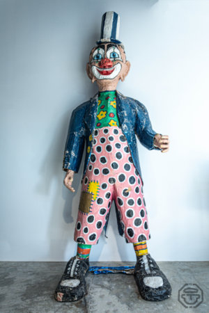 clown en papier