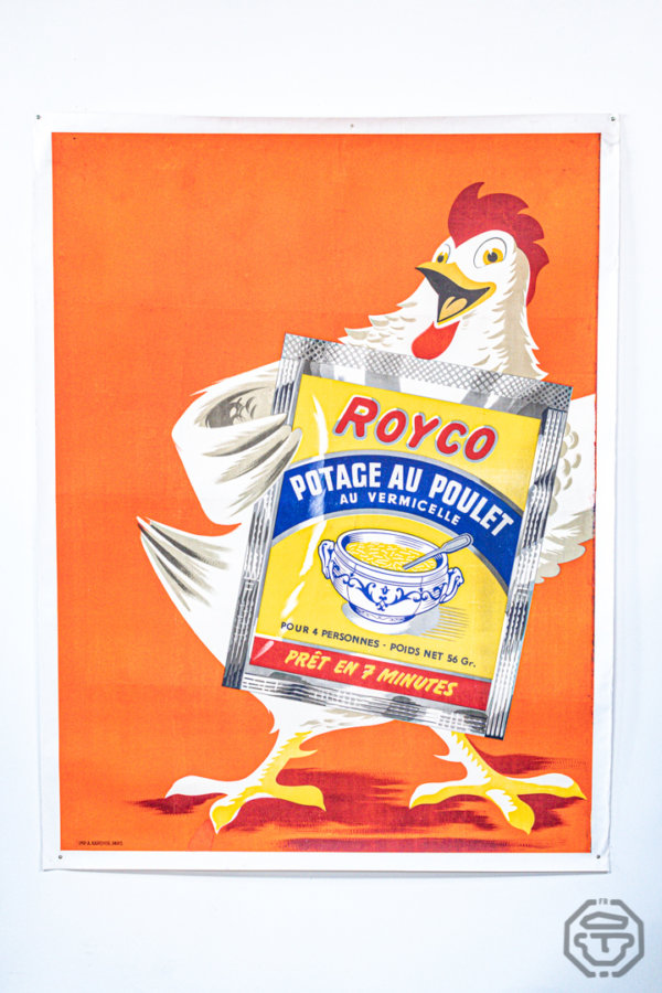 Ancienne affiche royco
