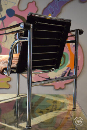 Fauteuils cuir LC1 Le Corbusier - Jeanneret - Perriand Cassina 1965'
